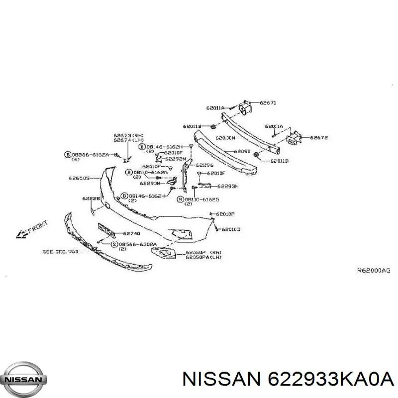 622933KA0A Nissan/Infiniti 