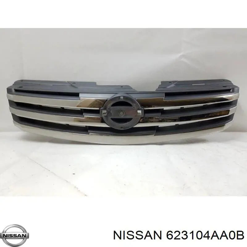 Решітка радіатора 623104AA0B Nissan/Infiniti
