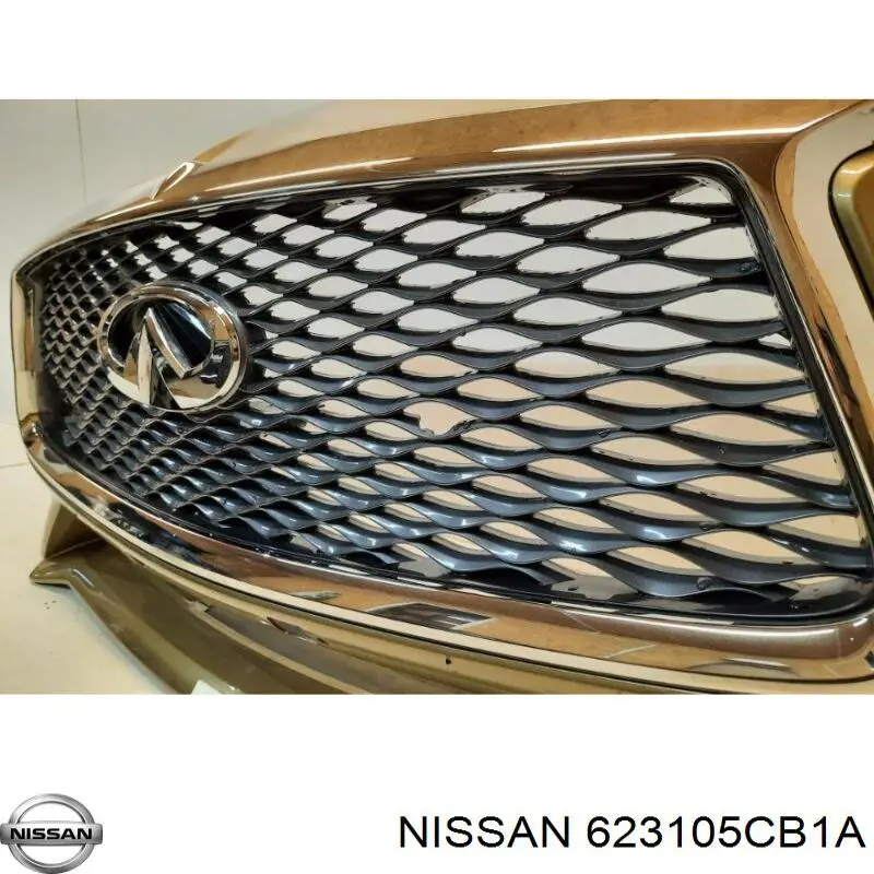 Облицювання радіатора Nissan/Infiniti 623105CB1A ціна, від 171.24 USD