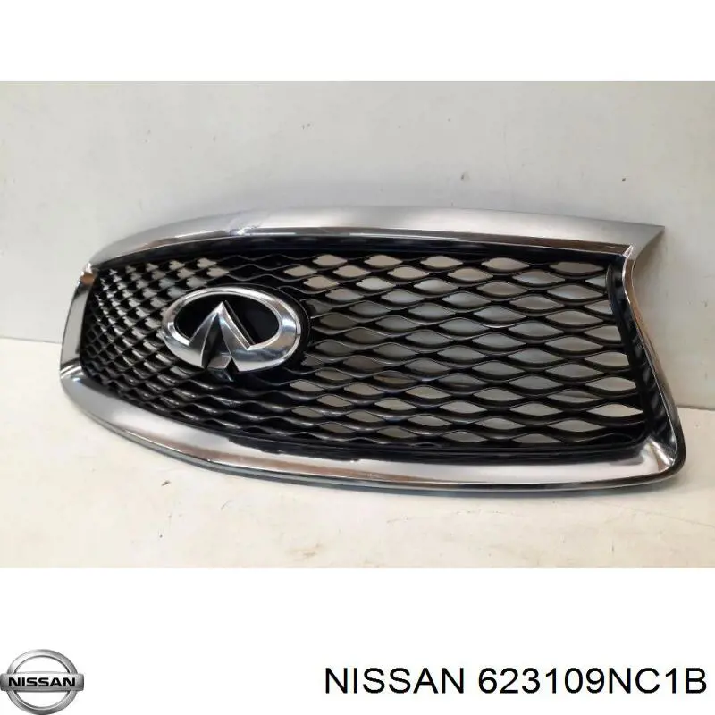 Купити 623109NC1B Nissan/Infiniti Захисна решітка радіатора