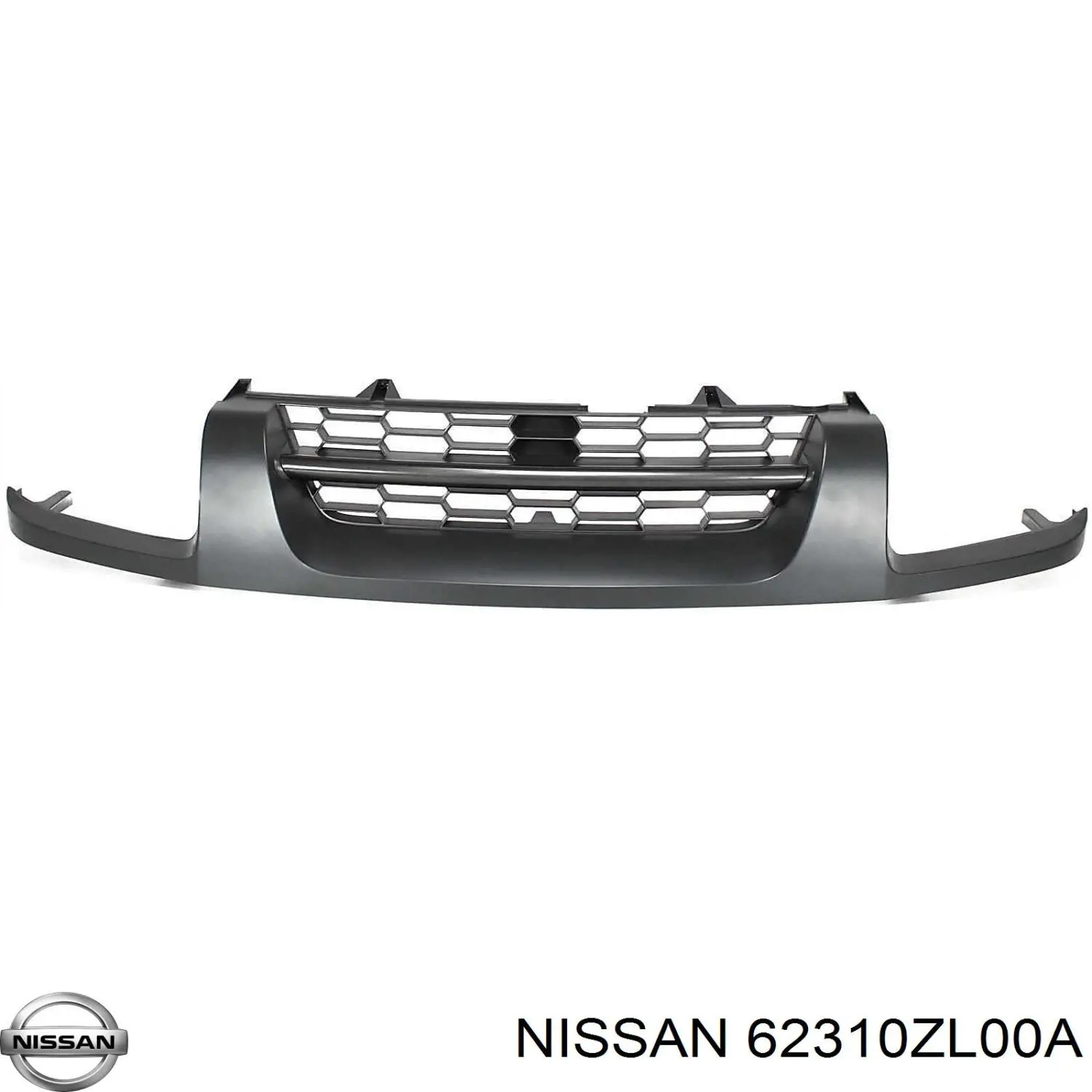Облицювання радіатора Nissan/Infiniti 62310ZL00A ціна, від 450.85 USD