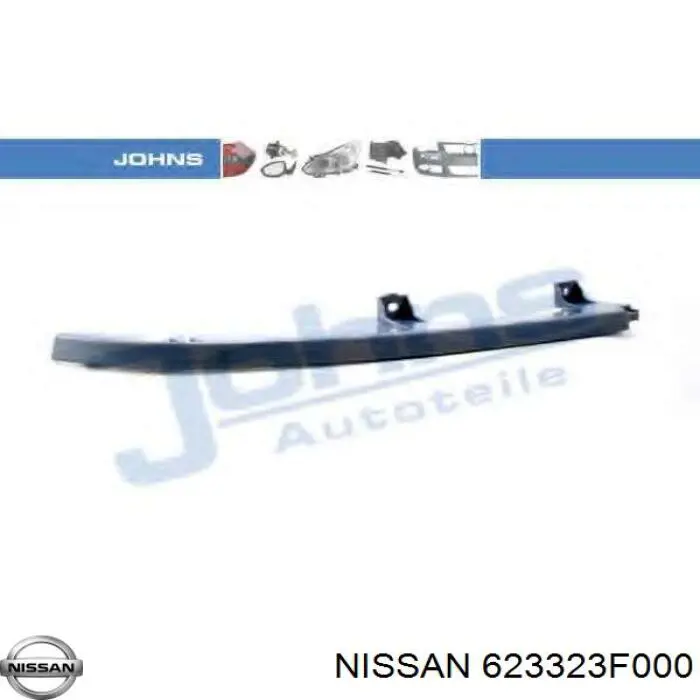 Вія (накладка) лівої фари Nissan/Infiniti 623323F000 ціна, від 6.22 USD