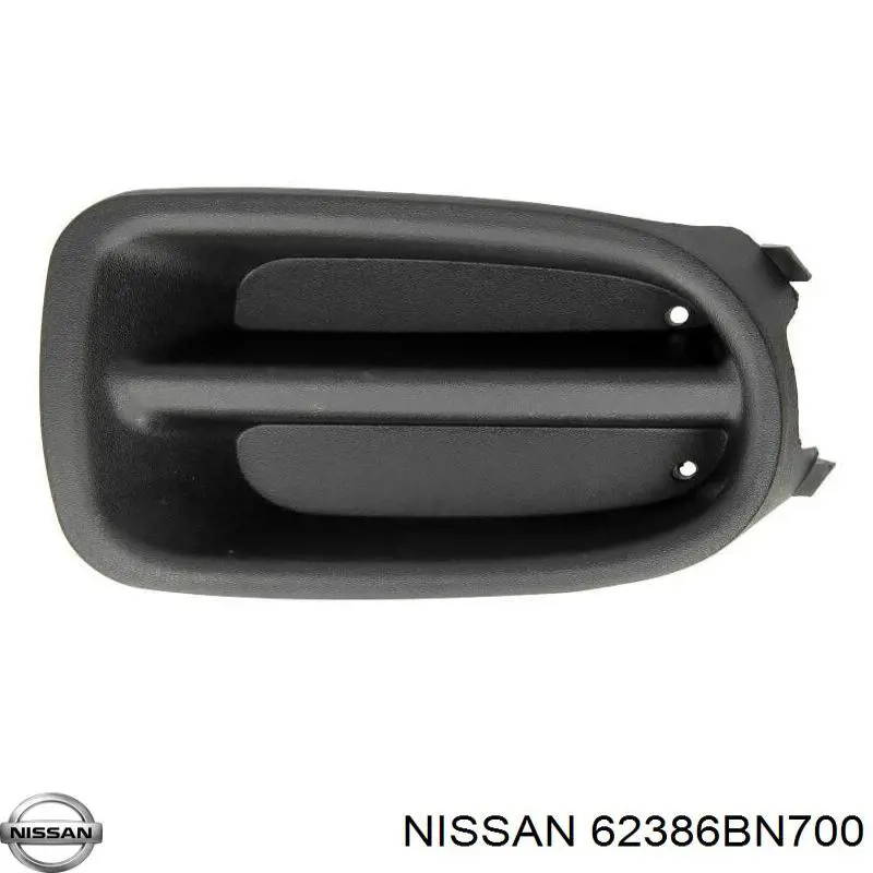 Молдинг решітки радіатора, правий Nissan Almera 2 (N16) (Нісан Альмера)