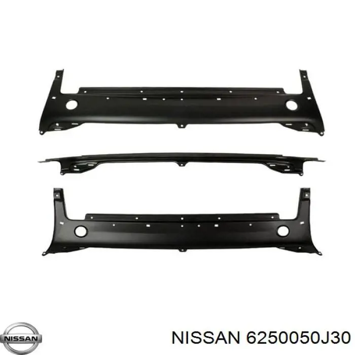 6250050J30 Nissan супорт радіатора в зборі/монтажна панель кріплення фар