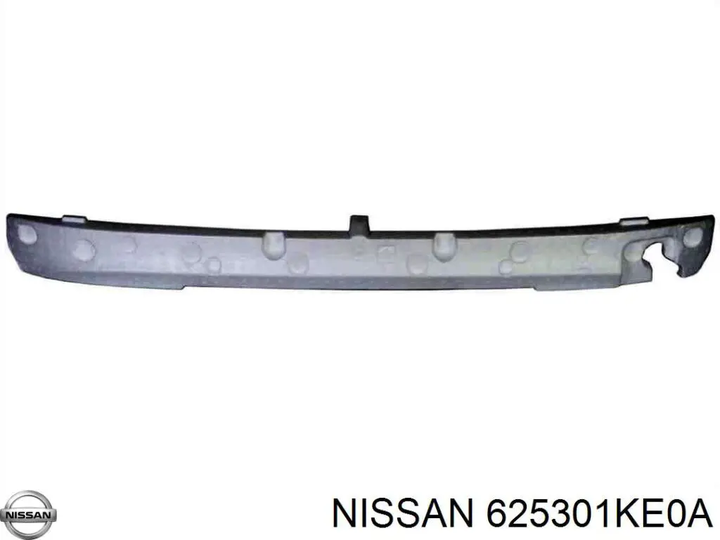 625301KE0A Nissan супорт радіатора нижній/монтажна панель кріплення фар