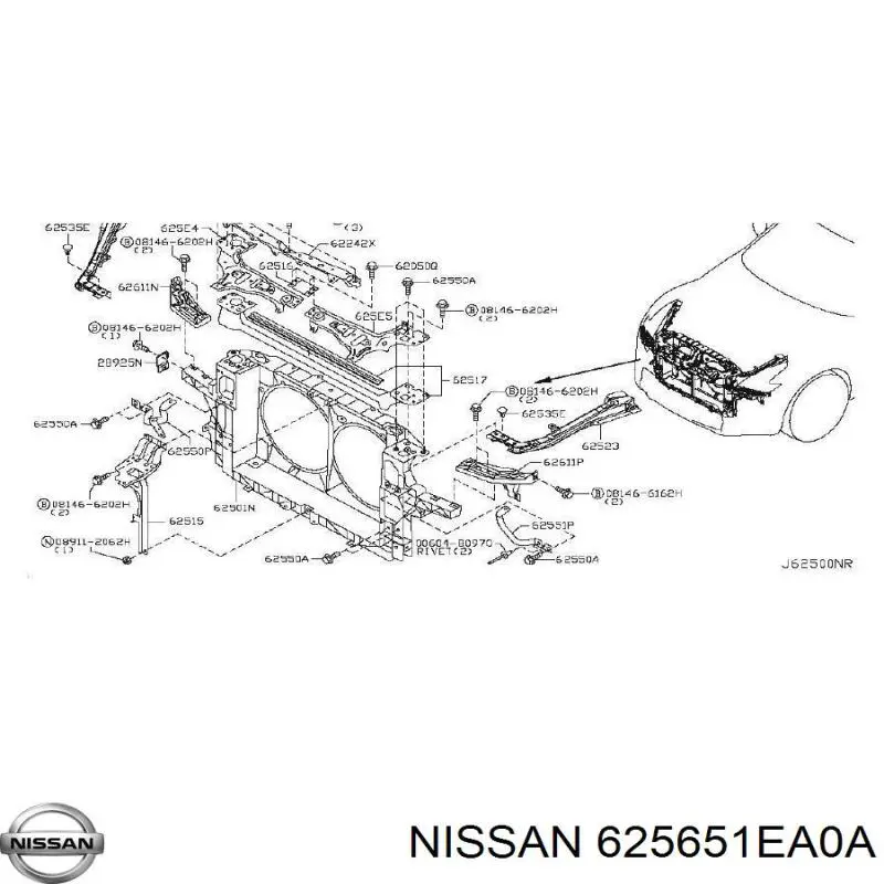 625651EA0A Nissan/Infiniti 