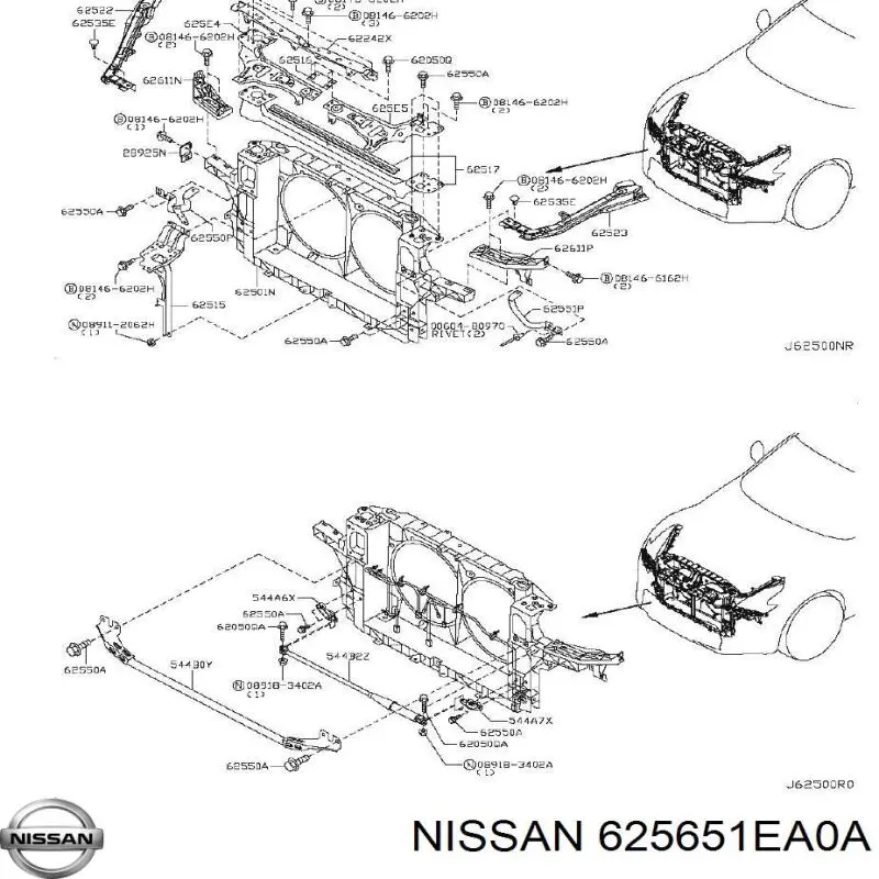  Nissan/Infiniti 625651EA0A ціна, від 118.47 USD