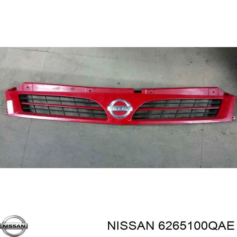 6265100QAE Nissan бампер передній