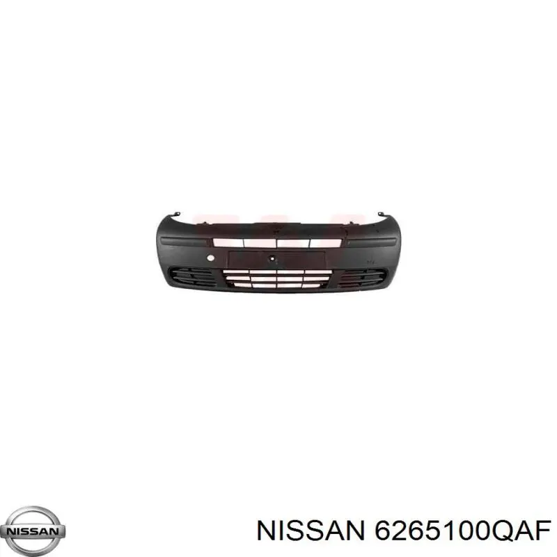 6265100QAF Nissan бампер передній