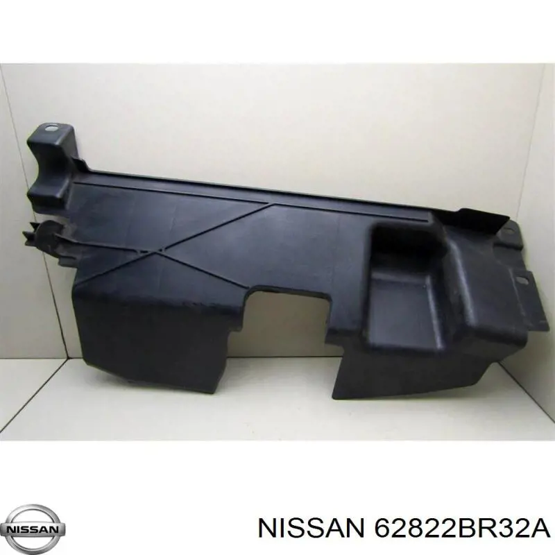 Повітропровід (дефлектор) радіатора, правий Nissan/Infiniti 62822BR32A ціна, від 12.67 USD