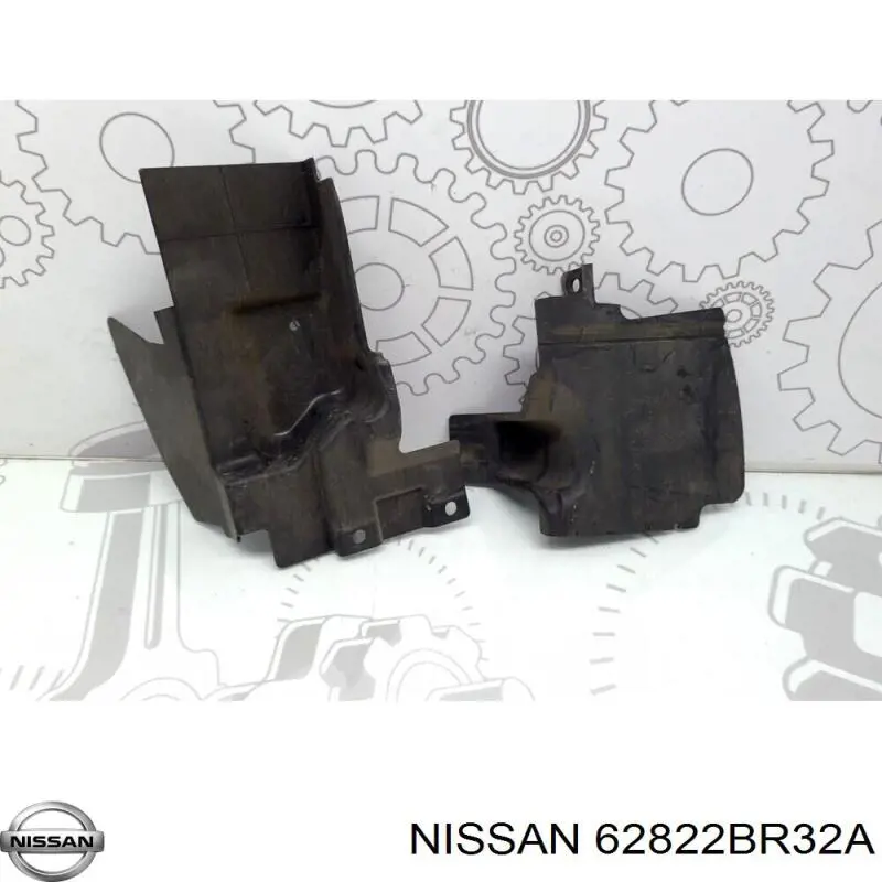 Купити 62822BR32A Nissan/Infiniti Повітропровід (дефлектор) радіатора, правий