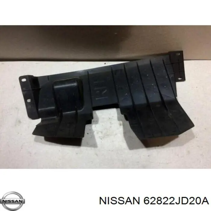 Купити 62822JD20A Nissan/Infiniti Повітропровід (дефлектор) радіатора, правий