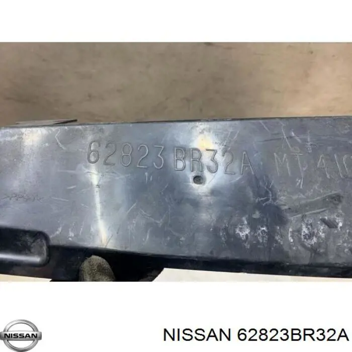 Повітропровід (дефлектор) радіатора, лівий Nissan/Infiniti 62823BR32A ціна, від 9.81 USD