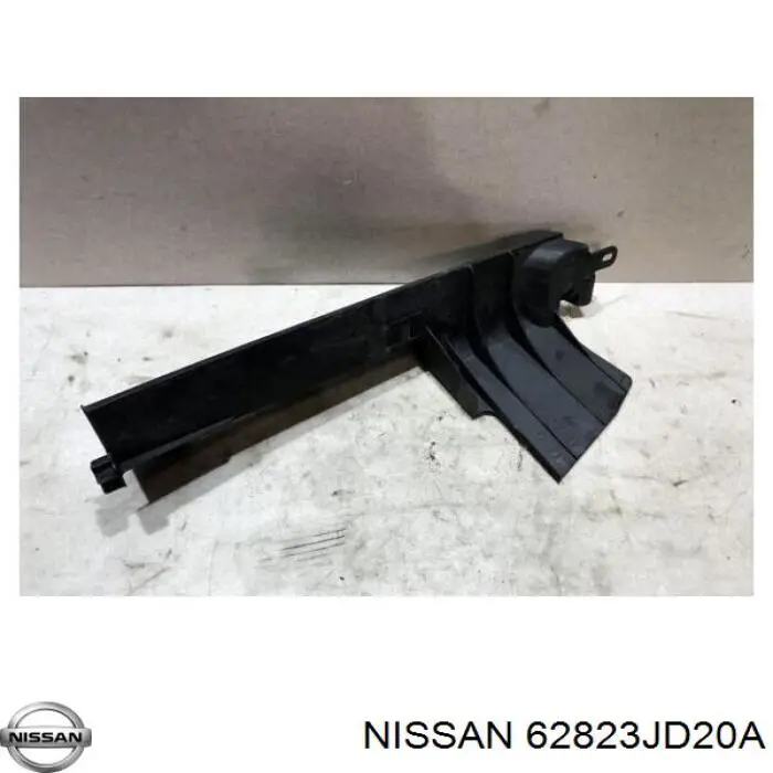 62823JD20A Nissan/Infiniti Повітропровід (дефлектор) радіатора, лівий