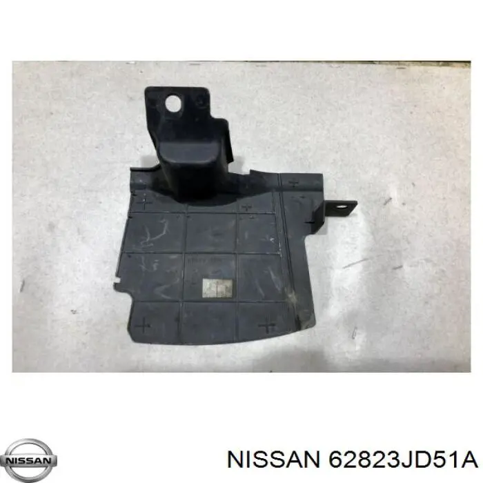 Повітропровід (дефлектор) радіатора, лівий Nissan/Infiniti 62823JD51A ціна, від 7.92 USD