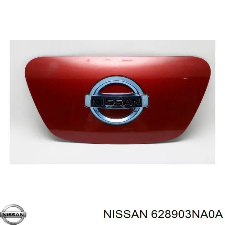 Емблема капота на Nissan LEAF (ZE0)