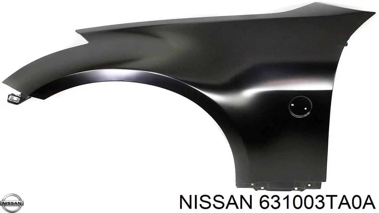 Крило переднє праве Nissan/Infiniti 631003TA0A ціна, від 37.58 USD