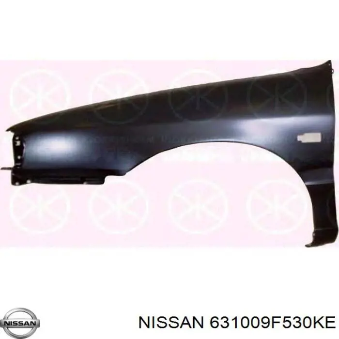 Крило переднє праве Nissan/Infiniti 631009F530KE ціна, від 129.96 USD