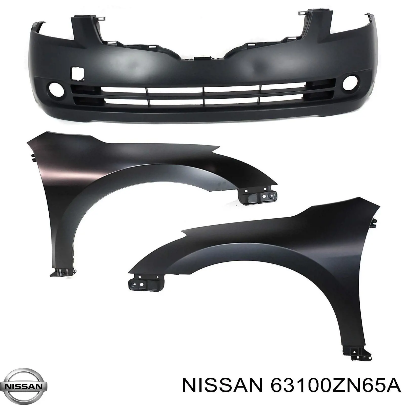 Крила 63100ZN65A Nissan/Infiniti