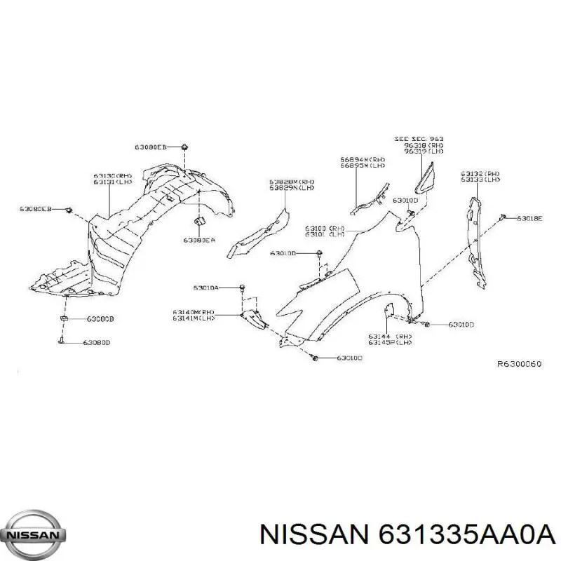 631335AA0A Nissan/Infiniti 