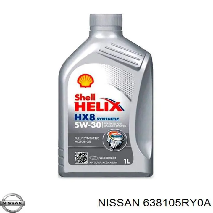 638105RY0A Nissan/Infiniti Молдинг арки крила переднього, правий