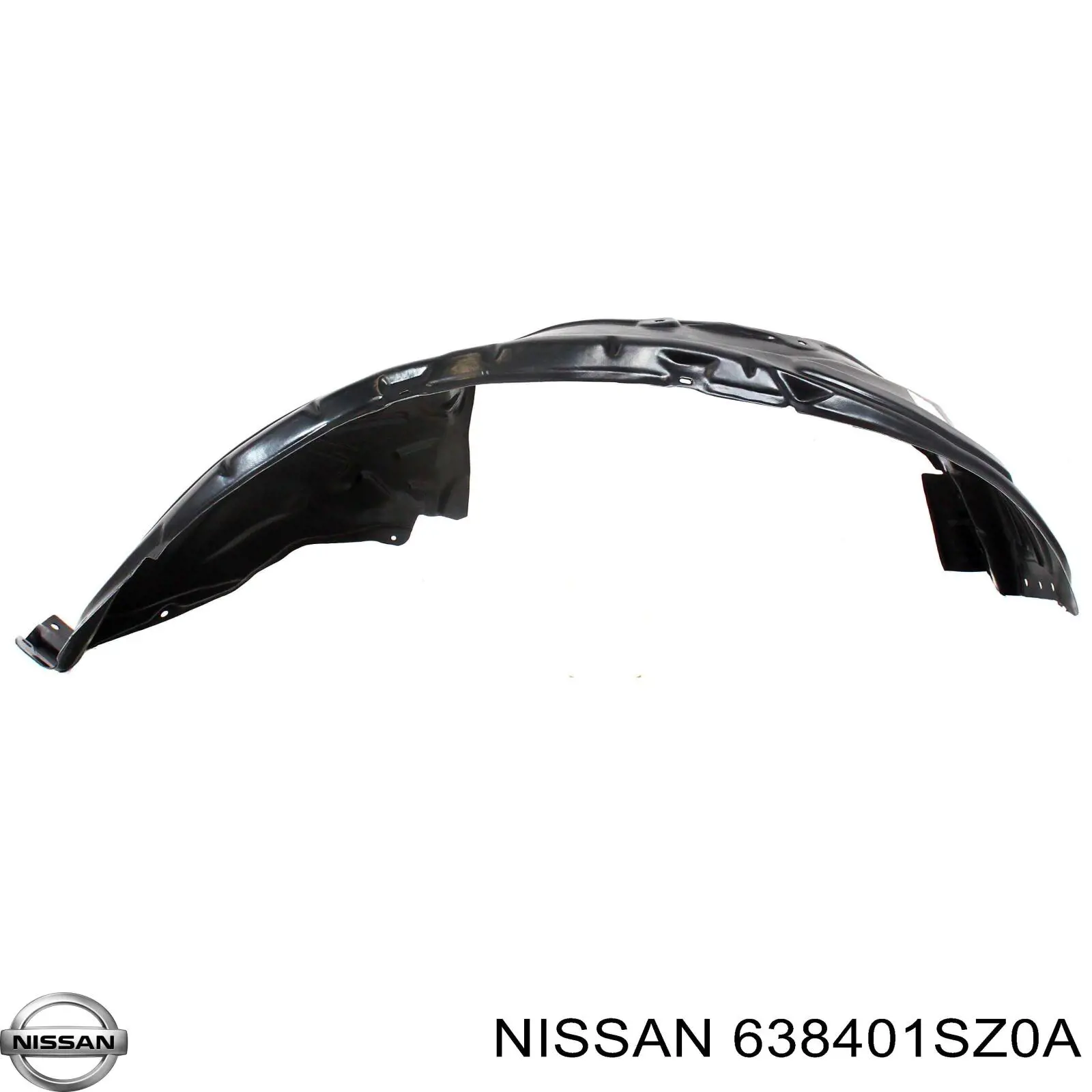 Підкрилок переднього крила, правий Nissan Murano (Z51) (Нісан Мурано)
