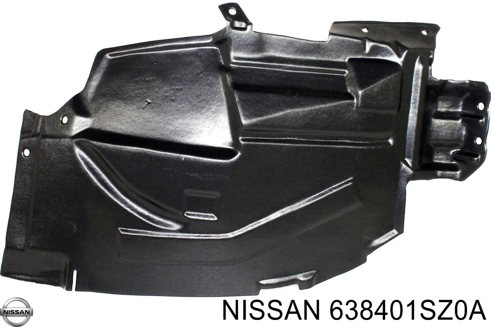 Подкрильнікі переднього крила, правий Nissan/Infiniti 638401SZ0A ціна, від 75.99 USD