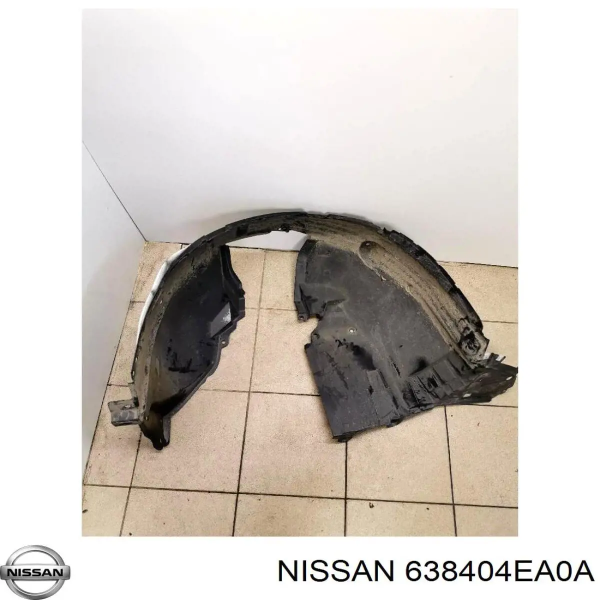 638404EA0A Nissan/Infiniti Підкрилок переднього крила, правий