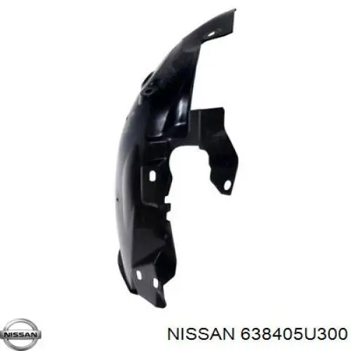 Підкрилок переднього крила, правий на Nissan Almera TINO V10
