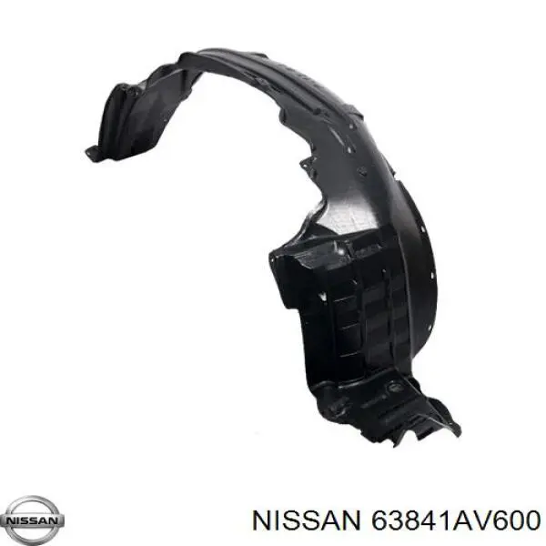 Купити 63841AV600 Nissan/Infiniti Підкрилок передній лівий