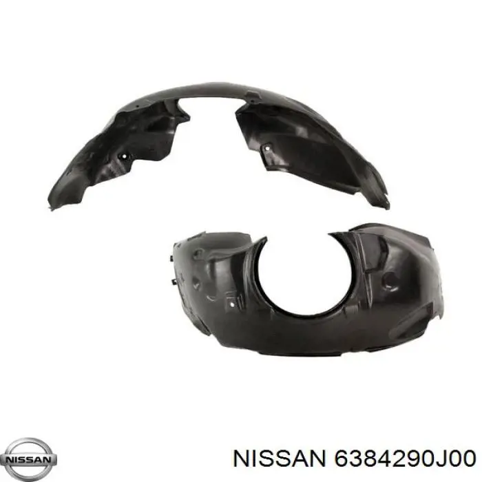 6384290J00 Nissan/Infiniti Підкрилок переднього крила, правий