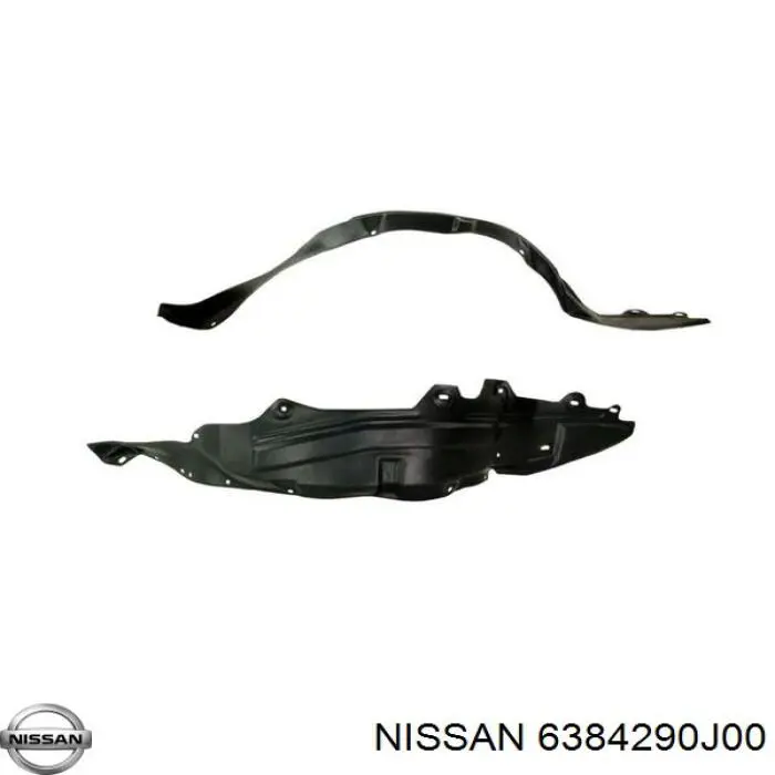 Купити 6384290J00 Nissan/Infiniti Підкрилок передній правий