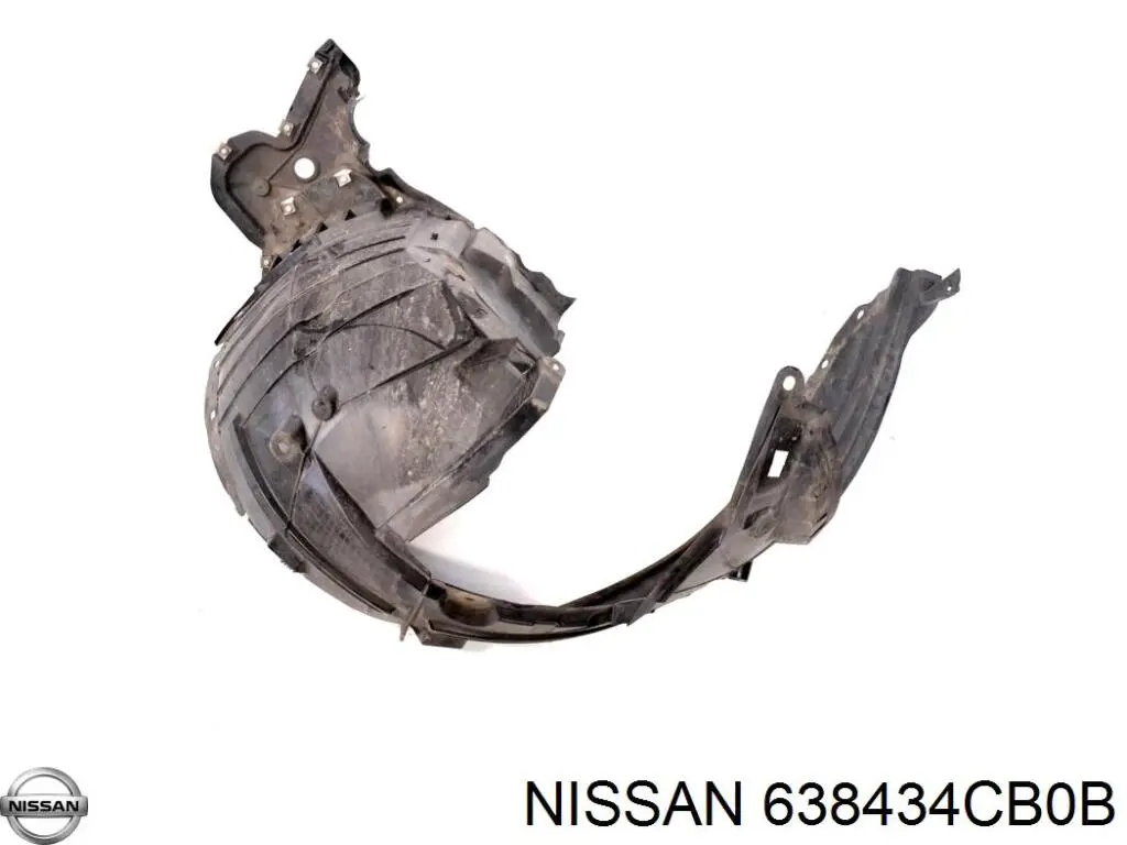 638434CB0B Nissan/Infiniti Підкрилок переднього крила, лівий