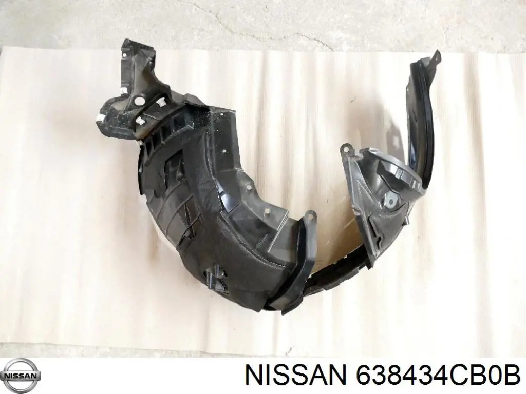 Підкрилок переднього крила, лівий 638434CB0B Nissan