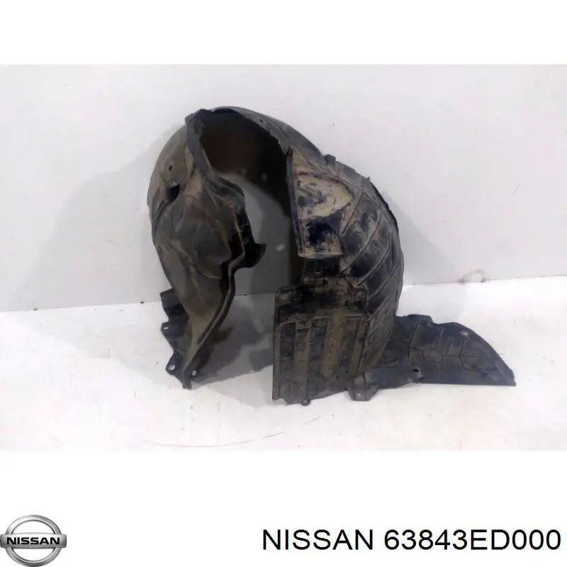 Підкрилок переднього крила, лівий Nissan/Infiniti 63843ED000 ціна, від 11.56 USD