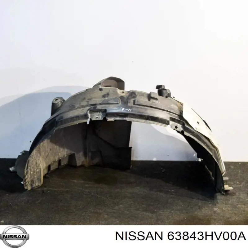 Підкрилок переднього крила, лівий Nissan Qashqai 2 (J11) (Нісан Кашкай)
