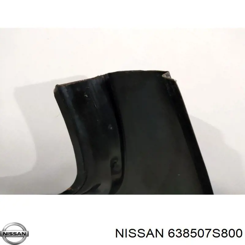 Бризковики передній, правий 638507S800 Nissan