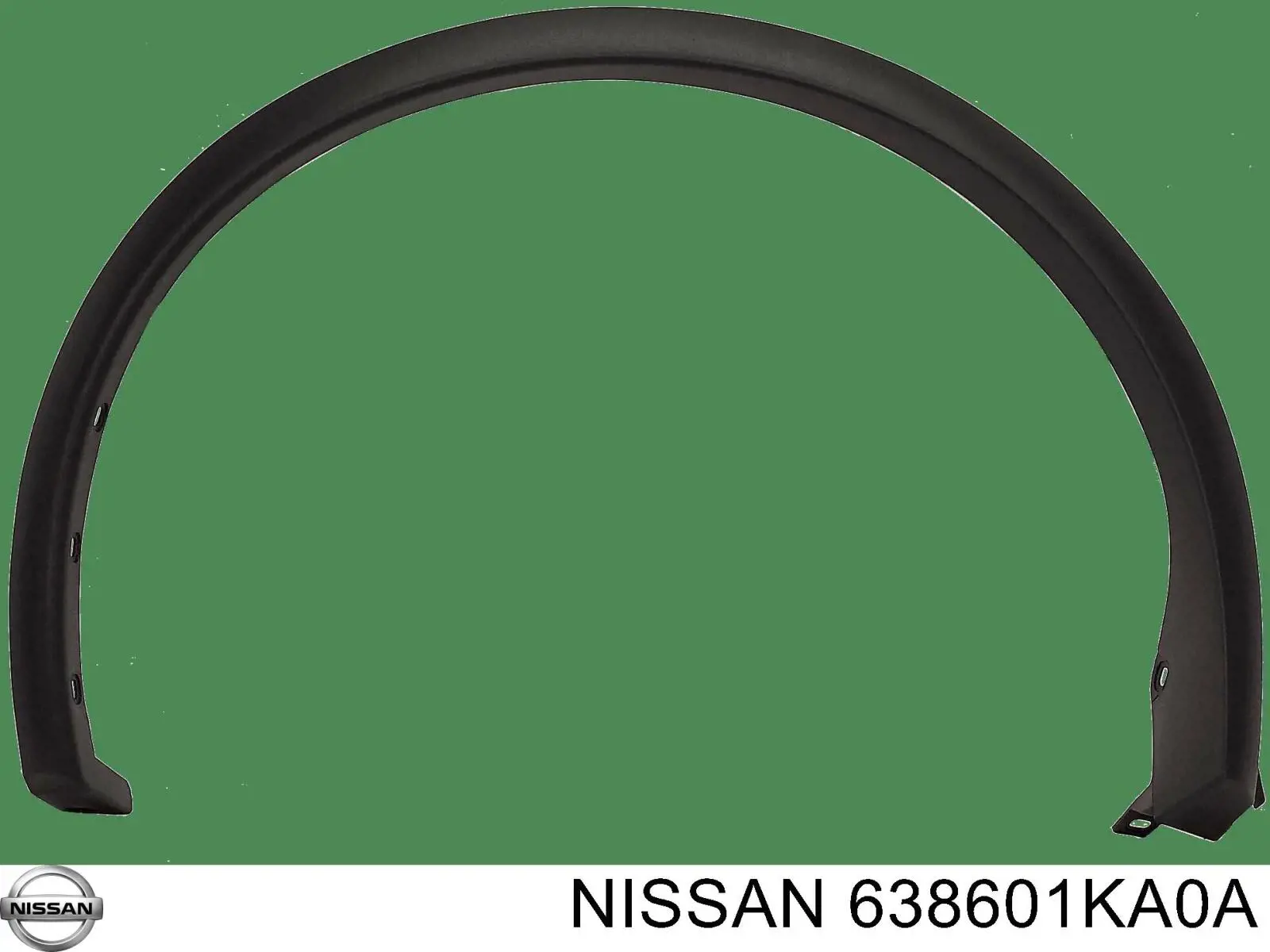 Накладка переднього правого крила Nissan JUKE JPN (F15) (Нісан Жук)