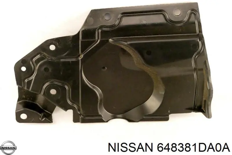 Захист двигуна, правий Nissan/Infiniti 648381DA0A ціна, від 23.72 USD