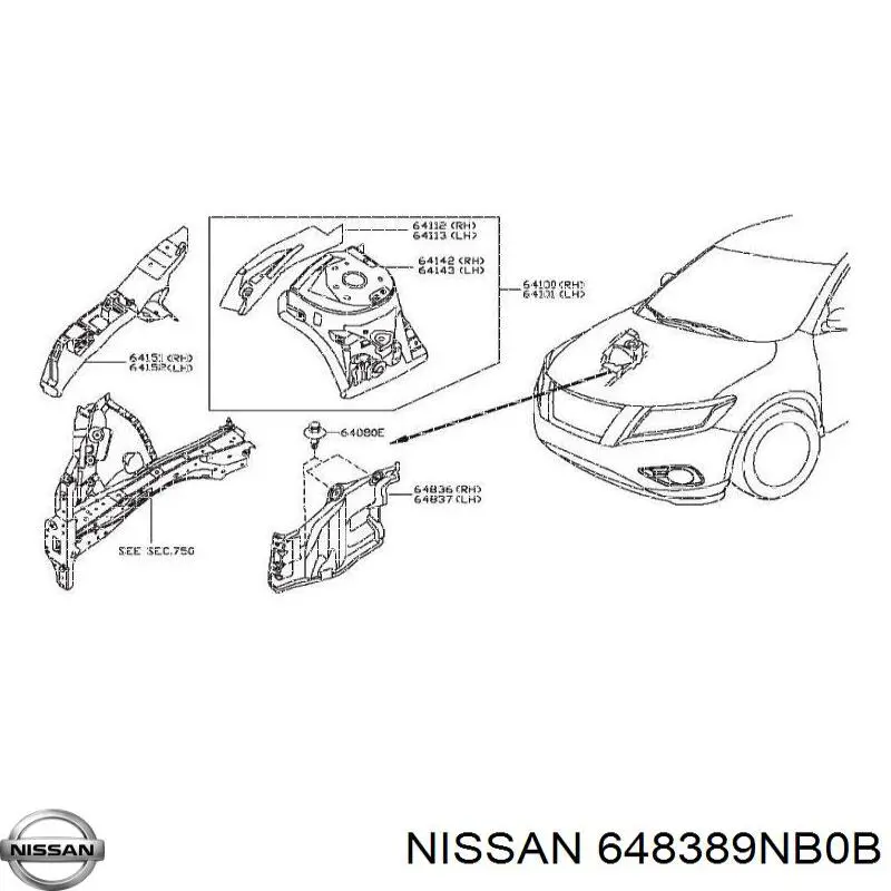 648389NB0B Nissan/Infiniti 