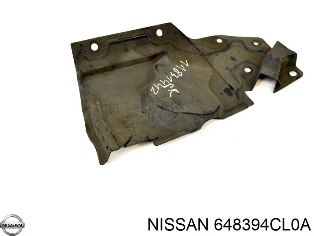 Захист двигуна, лівий 648394CL0A Nissan/Infiniti