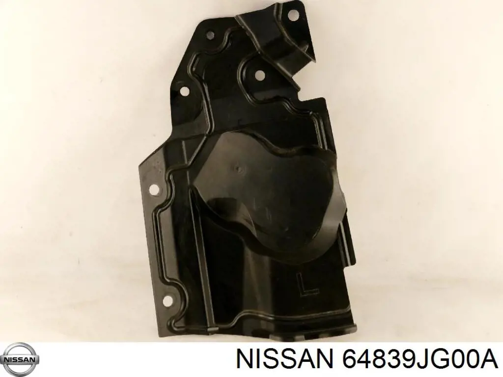 Захист двигуна, лівий Nissan/Infiniti 64839JG00A ціна, від 19.00 USD