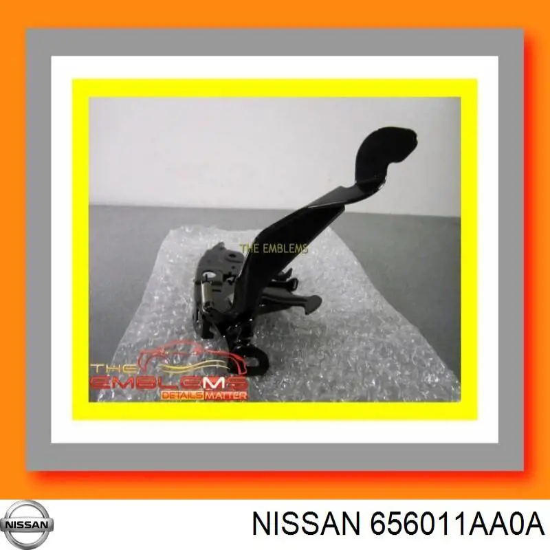 656011AA0A Nissan/Infiniti Запор капота (замок і привід замка капота)