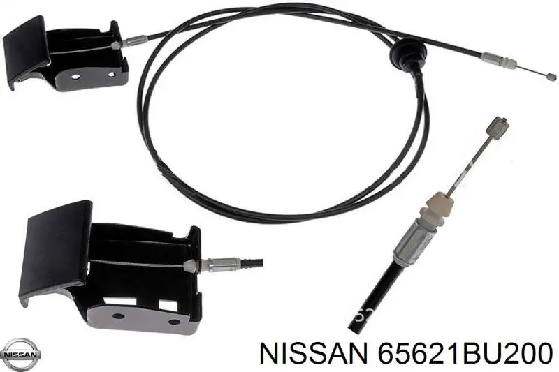 Трос відкриття капота Nissan/Infiniti 65621BU200 ціна, від 22.57 USD
