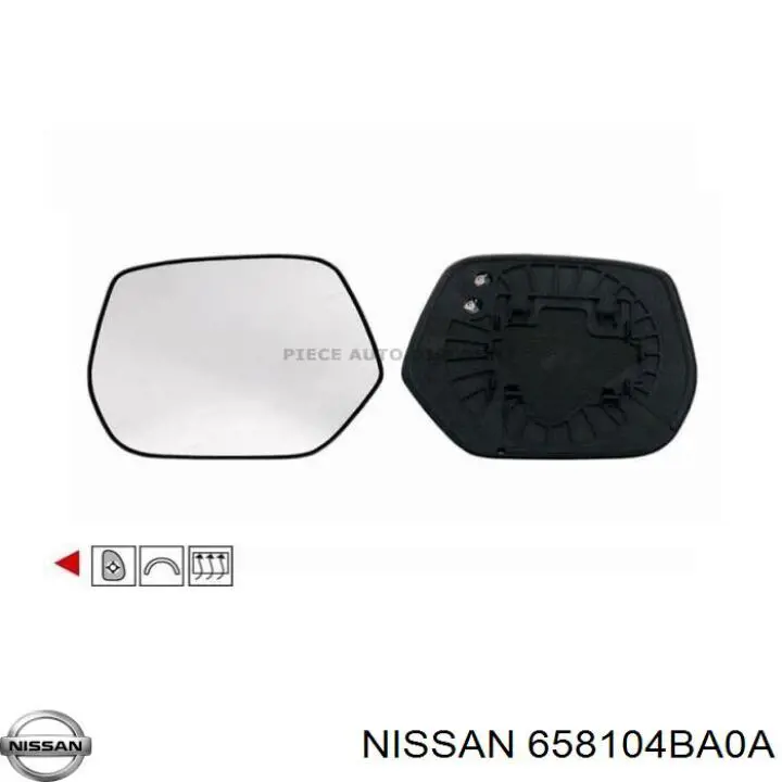 Купити 658104BA0A Nissan/Infiniti 