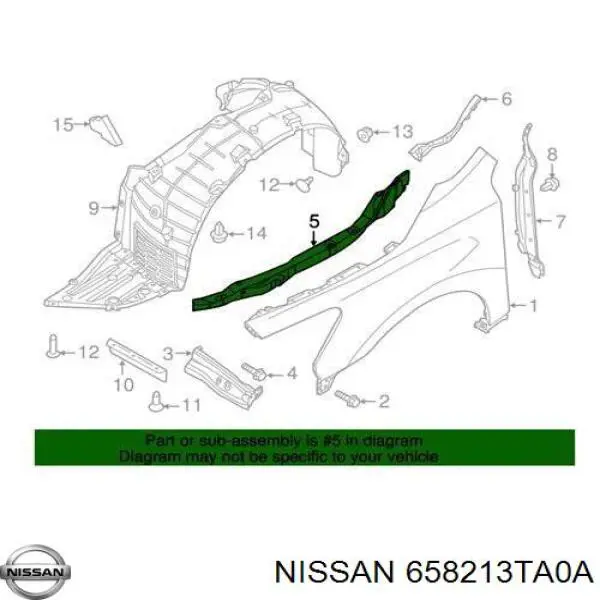 658213TA0A Nissan/Infiniti 