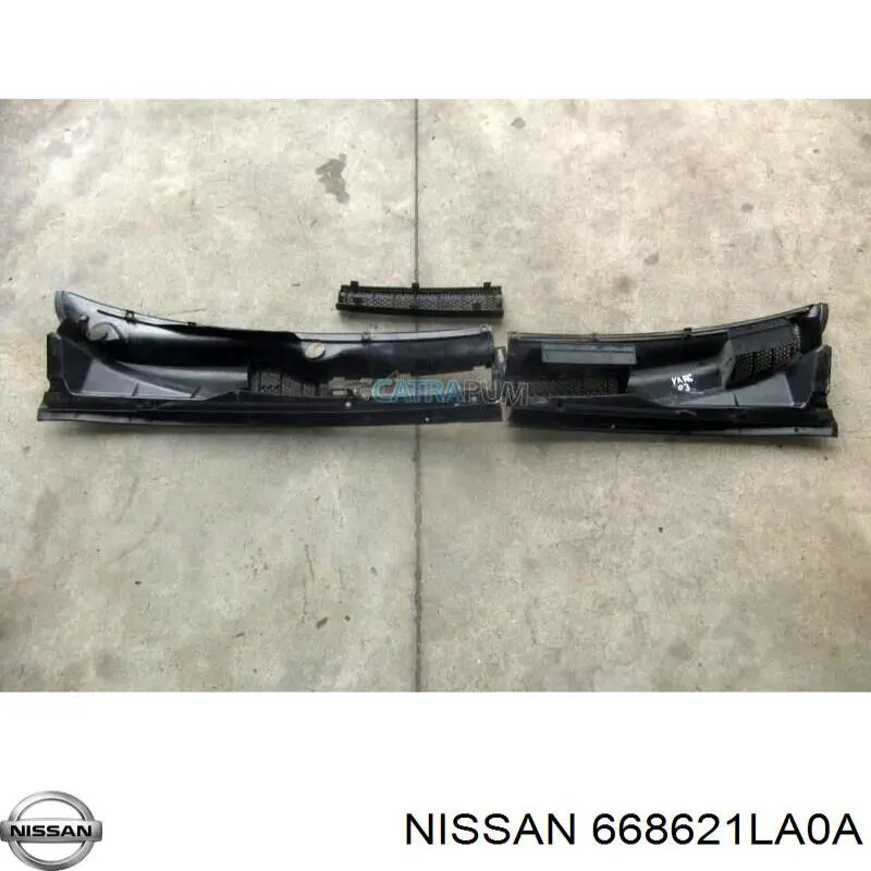 Водостік лобового скла, жабо Nissan/Infiniti 668621LA0A ціна, від 60.33 USD