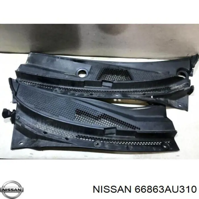 Купити 66863AU310 Nissan/Infiniti Решітка двірників, ліва