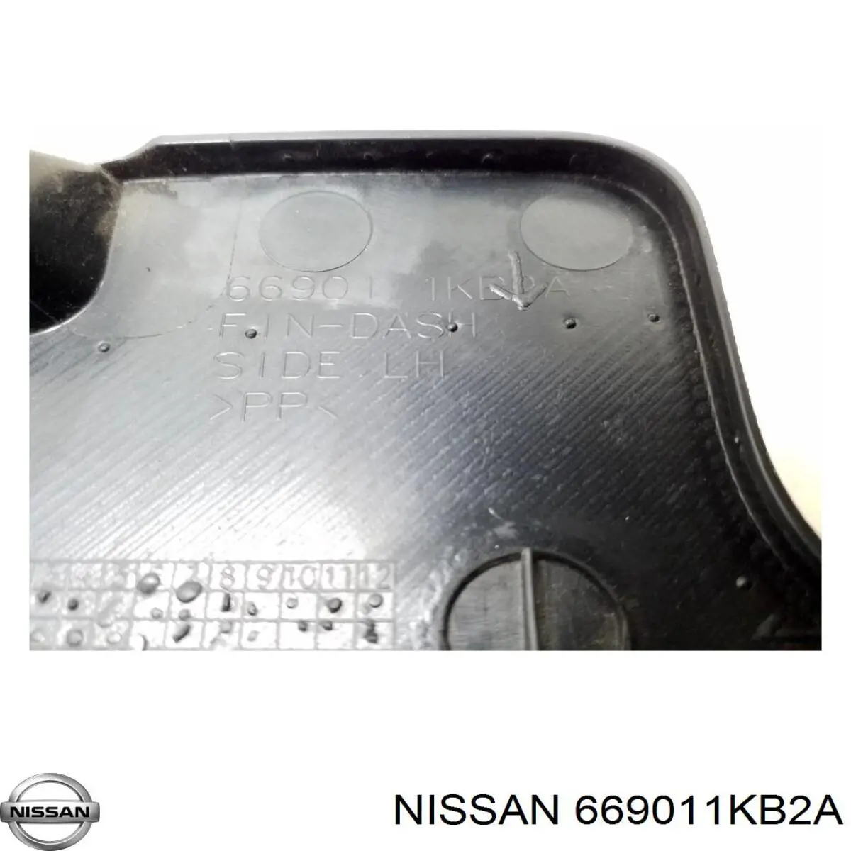 Обшивка стійки кузова внутрішня, передня ліва Nissan/Infiniti 669011KB2A ціна, від 10.16 USD