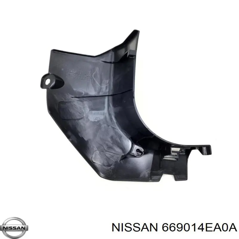 Обшивка стійки кузова внутрішня, передня ліва Nissan/Infiniti 669014EA0A ціна, від 12.67 USD